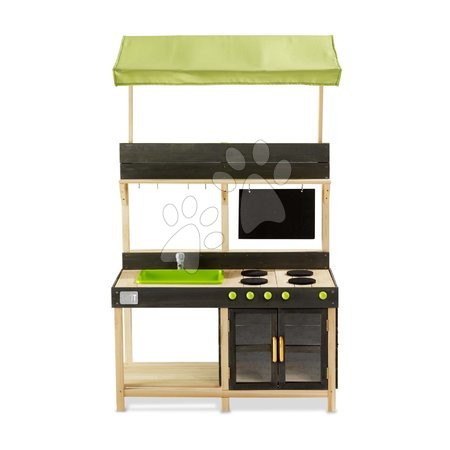 Drvene kuhinje - Kuhinja od cedrovine s tekućom vodom Yummy 300 Outdoor Play Kitchen Exit Toys _1