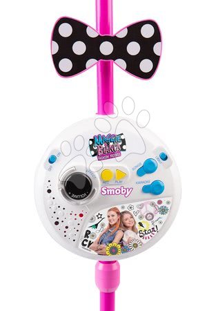 Instrumente muzicale de jucărie - Microfon karaoke cu stativ Magie&Bianca Smoby - 5