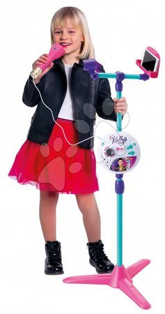 Instrumente muzicale de jucărie - Microfon cu stativ Kally's Mashup Smoby - 4