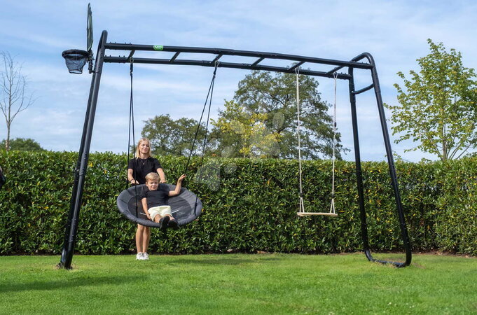 Hinták - Fészekhinta Nest Swing Black Exit Toys_1