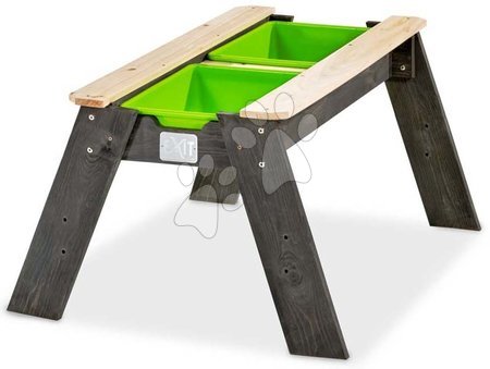 Drevené pieskoviská - Pieskovisko cédrové stôl na vodu a piesok Aksent sand&water table Exit Toys 