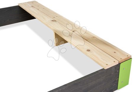 Dřevěná pískoviště - Pískoviště cedrové s kuchyňkou s tekoucí vodou Aksent Sandpit Kitchen Exit Toys - 4