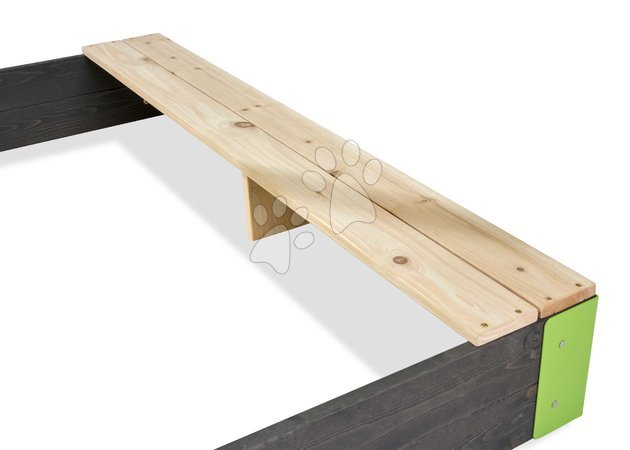 Homokozók fából - Homokozó konyhával folyó vízzel Aksen Wooden Sandpit Exit Toys_1
