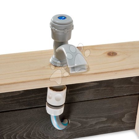 Sandkästen aus Holz - Sandkasten mit Küche und fließendem Wasser Aksen Wooden Sandpit Exit Toys - 4