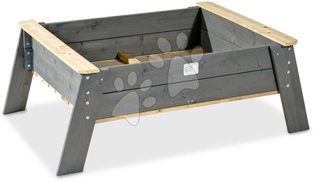 Dřevěná pískoviště - Pískoviště borovicový stůl s krytem Aksent Sandtable Exit Toys