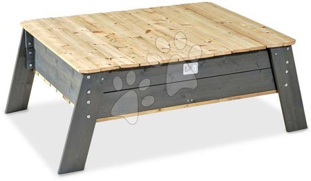 Dřevěná pískoviště - Pískoviště borovicový stůl s krytem Aksent Sandtable Exit Toys - 4
