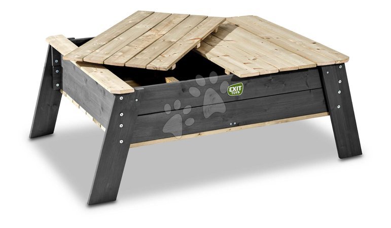 Homokozók fából - Homokozóasztal Aksent Sand Table Exit Toys_1