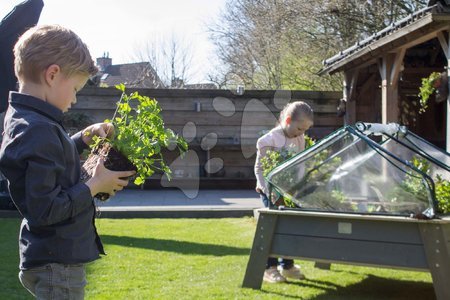 Hracie a piknikové stoly - Stôl pre záhradníka borovicový Aksent planter table Exit Toys _1