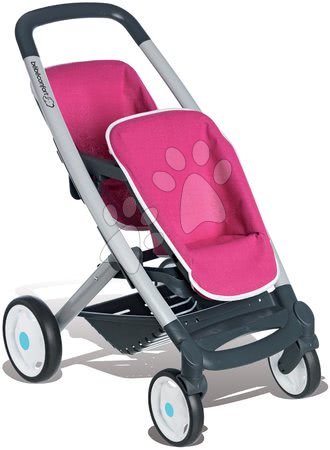 Kinderwagen für Puppe ab 18 Monaten - Set Kinderwagen für zwei Puppen Maxi Cosi & Quinny Smoby_1