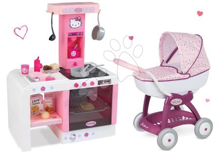 Kinderwagen für Puppen Sets - Set Puppenwagen Mascha und Bär Smoby - 12