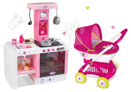 Kinderwagen für Puppen Sets - Set Puppenwagen Mascha und Bär Smoby - 13