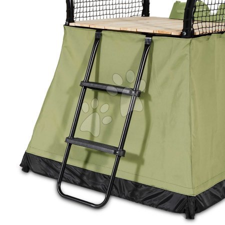 Place zabaw - Wieża zabawowa wielofunkcyjna z huśtawką Ivy play tower swing Exit Toys - 2