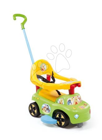 Staré položky - Odrážedlo a chodítko Auto 2v1 Medvídek Pú Smoby - 1
