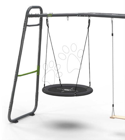 Fitnes center - Večnamenski fitnes center z nogometno mrežo GetSet Monkeybar MB205 Grey Exit Toys_1