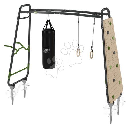 Višenamjenski fitnes centar  - Multifunkčná preliezka GetSet monkeybar MB220 Exit Toys - 12