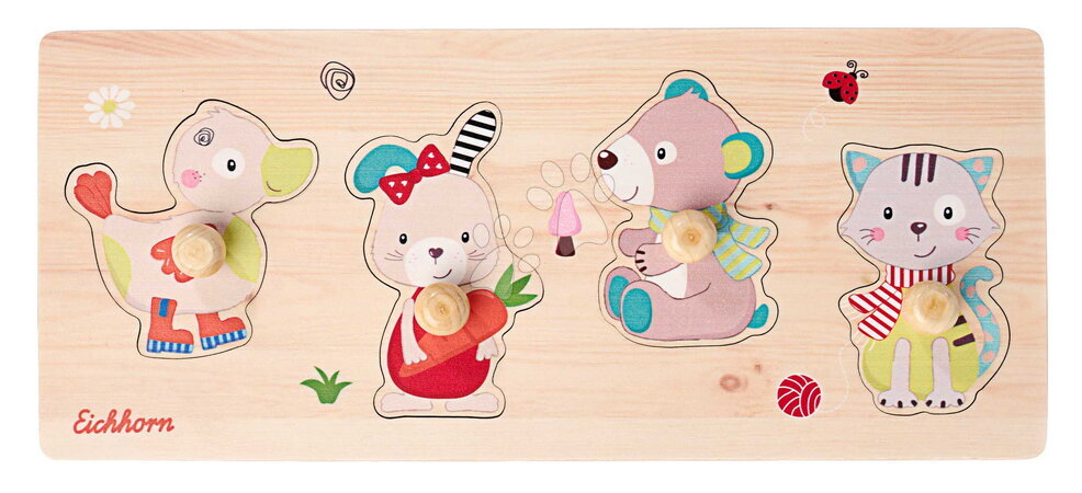 Eichhorn | Pagină 9 - Puzzle din lemn de iserție Animăluțe Friends Eichhorn