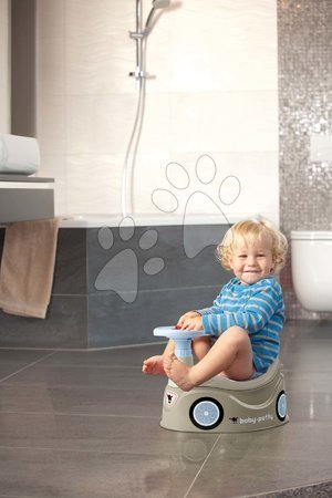 Igiena copilului - Oliță mașinuță Baby Loo Grey Big _1