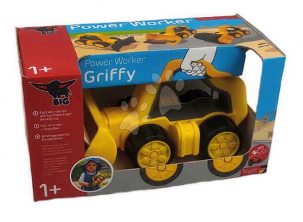 Vehículos para la arena  - Excavadora con asa Power Worker Griffy Bagger BIG - 23