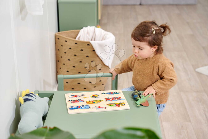 Dřevěné naučné hry - Dřevěné vkládací puzzle Záchranná vozidla Emergency Vehicles Eichhorn - 7