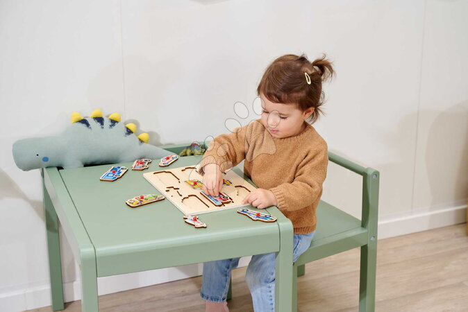Dřevěné naučné hry - Dřevěné vkládací puzzle Záchranná vozidla Emergency Vehicles Eichhorn - 10