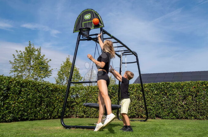 Basketbal - Basketbalový kôš s doskou Mini Basketball Hoop Exit Toys - 3