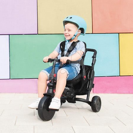 Triciklik 6 hónapos kortól - Tricikli összecsukható smarTfold 700 Black 7in1 smarTrike - 11