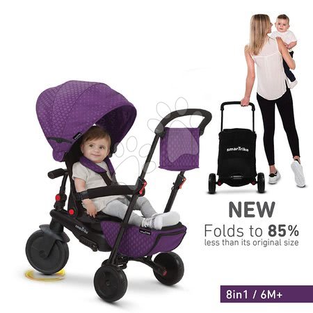 Tricikli od 6. meseca - Tricikel zložljiv smarTfold 7v1 smarTrike 700 - 4