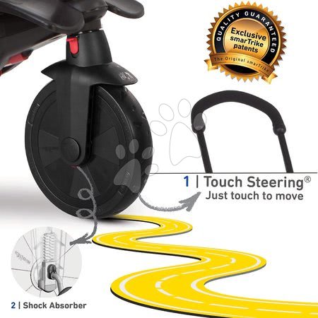 Tricikli za djecu od 6 mjeseci - Sklopivi tricikl smarTfold 700 Blue 7u1 smarTrike - 3