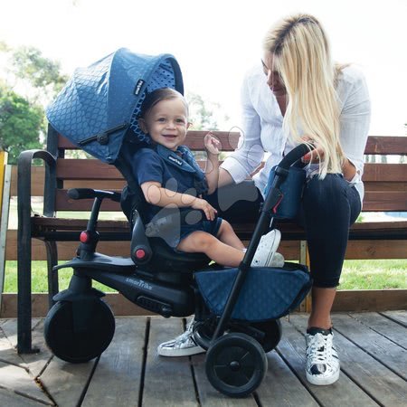 Tricikli za djecu od 6 mjeseci - Sklopivi tricikl smarTfold 700 Blue 7u1 smarTrike - 2