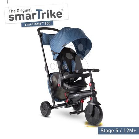 Tricikli od 6. meseca - Tricikel in voziček zložljiv STR7 Urban 7v1 smarTrike - 4