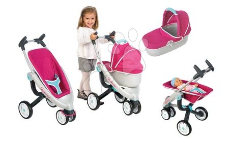 Játék babakocsik 18 hónapos kortól - Babakocsi játékbabának 3in1 Maxi Cosi & Quinny Smoby - 7