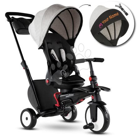 Tricikli od 6. meseca - Zložljiv tricikel smarTfold 700S Warm Grey 7v1 smarTrike - 22