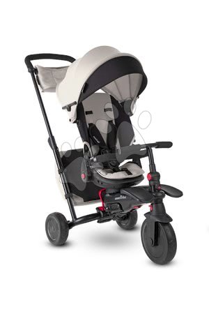 Tricikli od 6. meseca - Zložljiv tricikel smarTfold 700S Warm Grey 7v1 smarTrike - 4