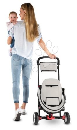 Tricikli od 6. meseca - Zložljiv tricikel smarTfold 700S Warm Grey 7v1 smarTrike - 13