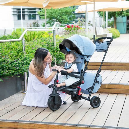Kinderdreiräder ab 6 Monaten - Dreirad und Kinderwagen faltbar STR7 Urban 7in1 smarTrike - 4
