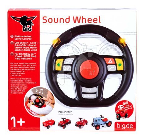 Od 1 do 2 rokov - Multifunkčný volant s LED smerovkami k odrážadlám BIG - 6