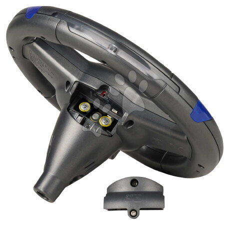 Accesorii pentru babytaxiuri - Volan interactiv cu LED-uri albastre Rescue Sound Wheel BIG_1