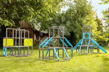 Toboganes sets - Set de tobogán y trepador de 3 pisos Tower Kraxxl Toboggan Super Megagliss 2 en 1 Smoby - 23
