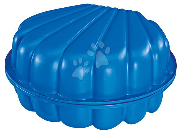 Pieskoviská pre deti - Pieskovisko dvojdielne Mušľa Watershell Blue BIG - 5