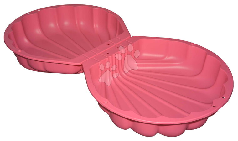 Pieskoviská pre deti - Pieskovisko dvojdielne Mušľa Watershell Pink BIG - 3