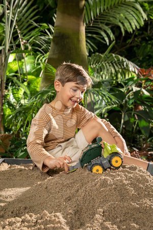 Samochody ciężarowe - Samochód ciężarowy z wiertłem Power Worker Mini Dino Triceratops BIG - 5
