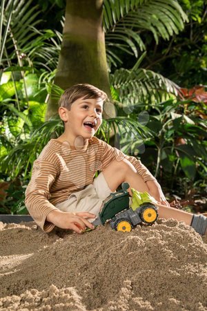 Samochody ciężarowe - Samochód ciężarowy z wiertłem Power Worker Mini Dino Triceratops BIG - 6