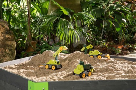 Samochody ciężarowe - Samochód ciężarowy z wiertłem Power Worker Mini Dino Triceratops BIG - 7