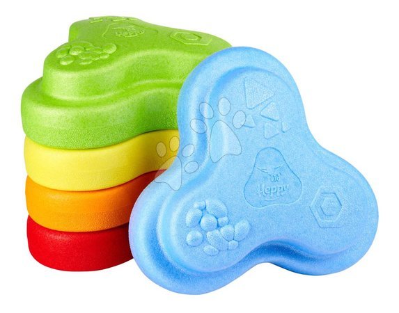 Rozvoj smyslů a motoriky - Balanční kameny s povrchovou texturou Heppy Rocks BIG