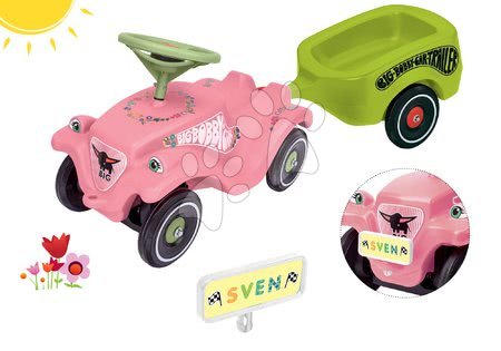 Jeździki w zestawie - Zestaw jeździk auto Flower BIG Bobby Car - 27