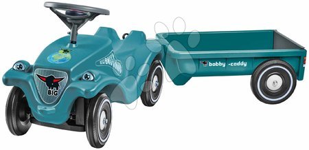 Vehicule pentru copii - Babytaxiu cu remorcă mașină Bobby Car Classic Eco 2.0 BIG