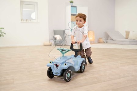 Babytaxiuri de la 12 luni - Babytaxiu și premergător cu spătar Bobby Car Classic Bundle with Walker BIG - 3