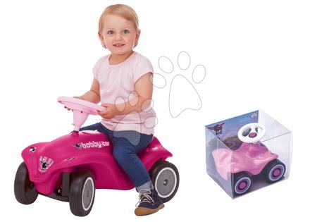 Odrážedla sety - Set růžové odrážedlo New Bobby Minnie BIG - 14