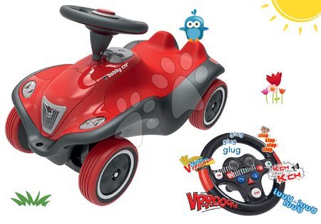 Jucării pentru copilași de la 1 la 2 ani - Set babytaxiu maşinuţă Next Bobby Car BIG