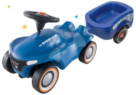 Rutschfahrzeuge Sets - Rutscherset Bobby Car Neo BIG blau mit Sound mit 3-lagigen Gummirädern - 19